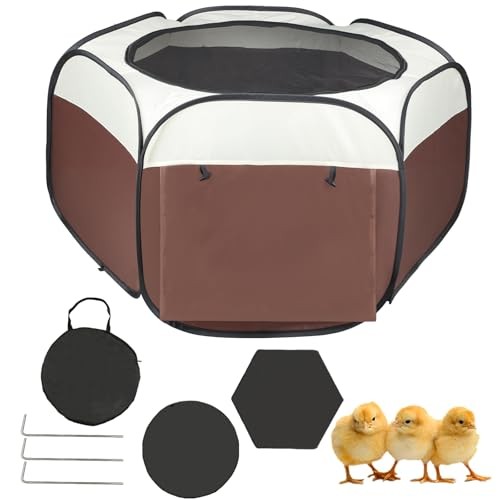 Chicken Brooder Box for Chick Starter Kit - 2026 Upgrade Chicken Brooder Tent