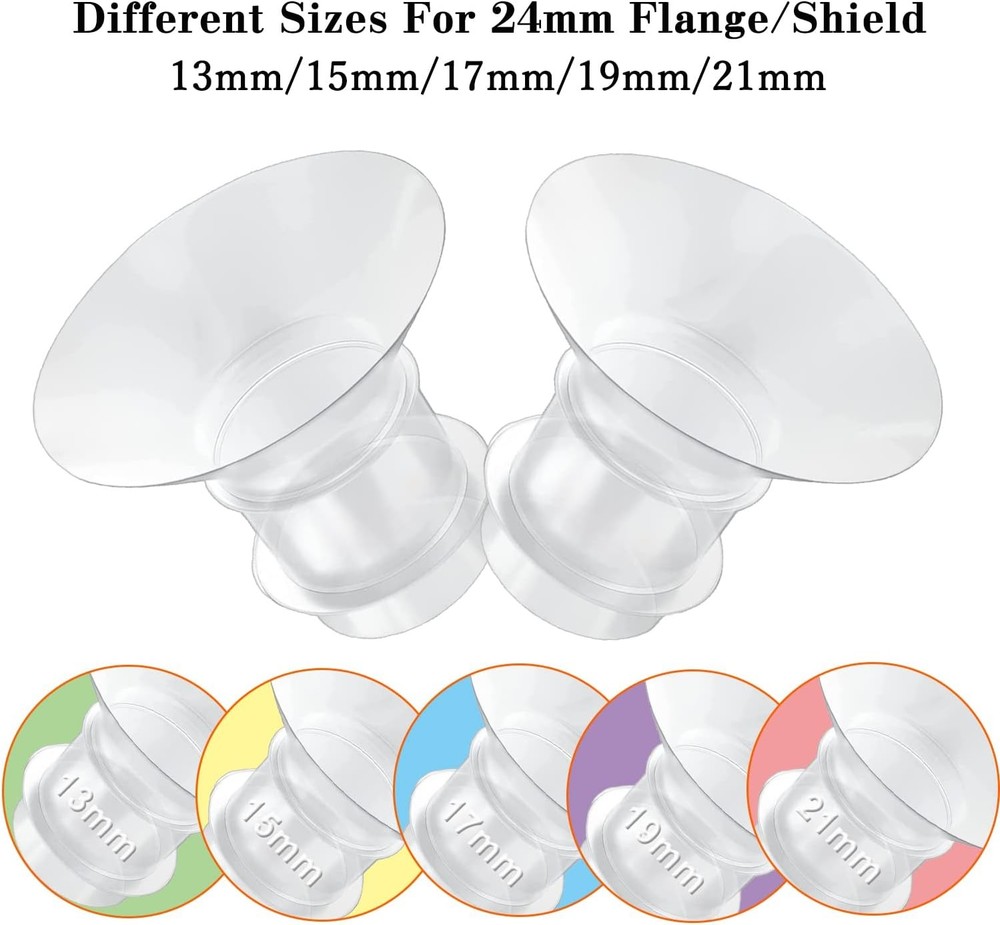 Flange Inserts Compatible with Momcozy S12 Pro/S9 Pro 4size-flange Insert