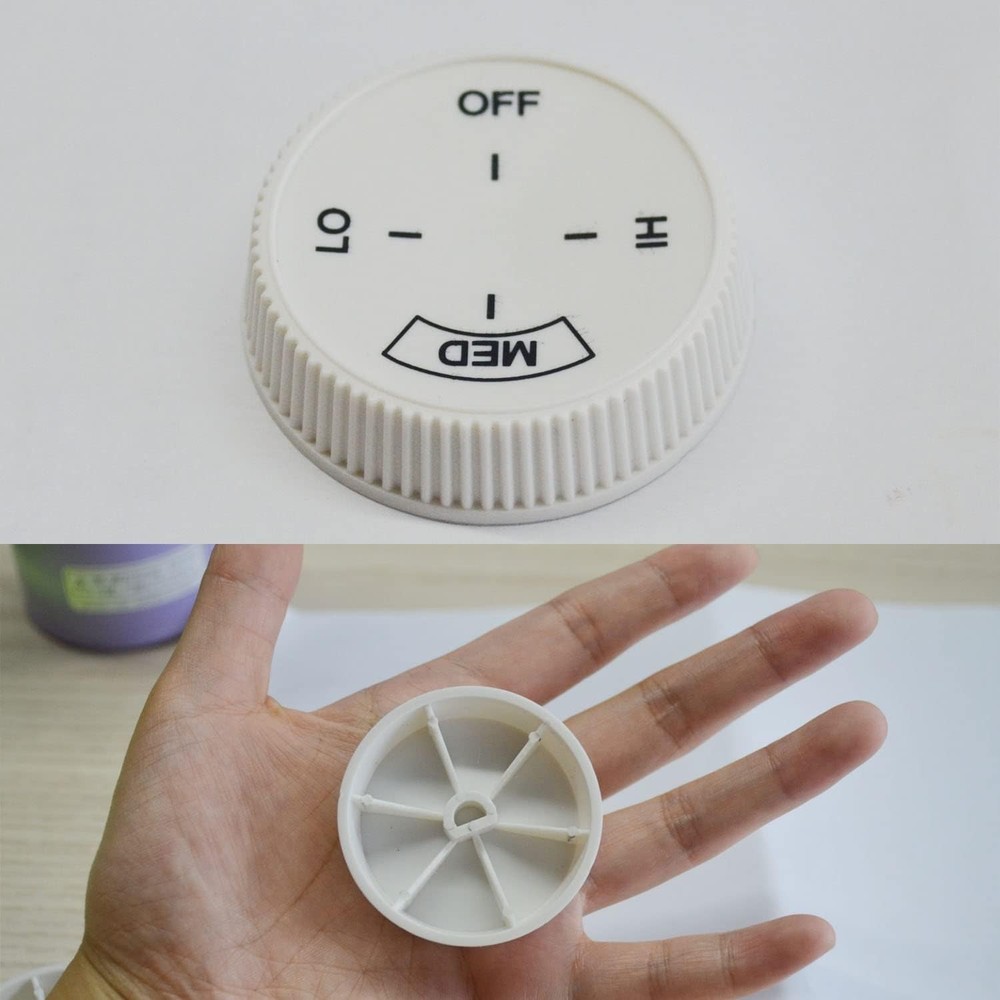 1 or 2 Baseboard Heater Thermostat Temperature Control Dial Knob Replacement Bas