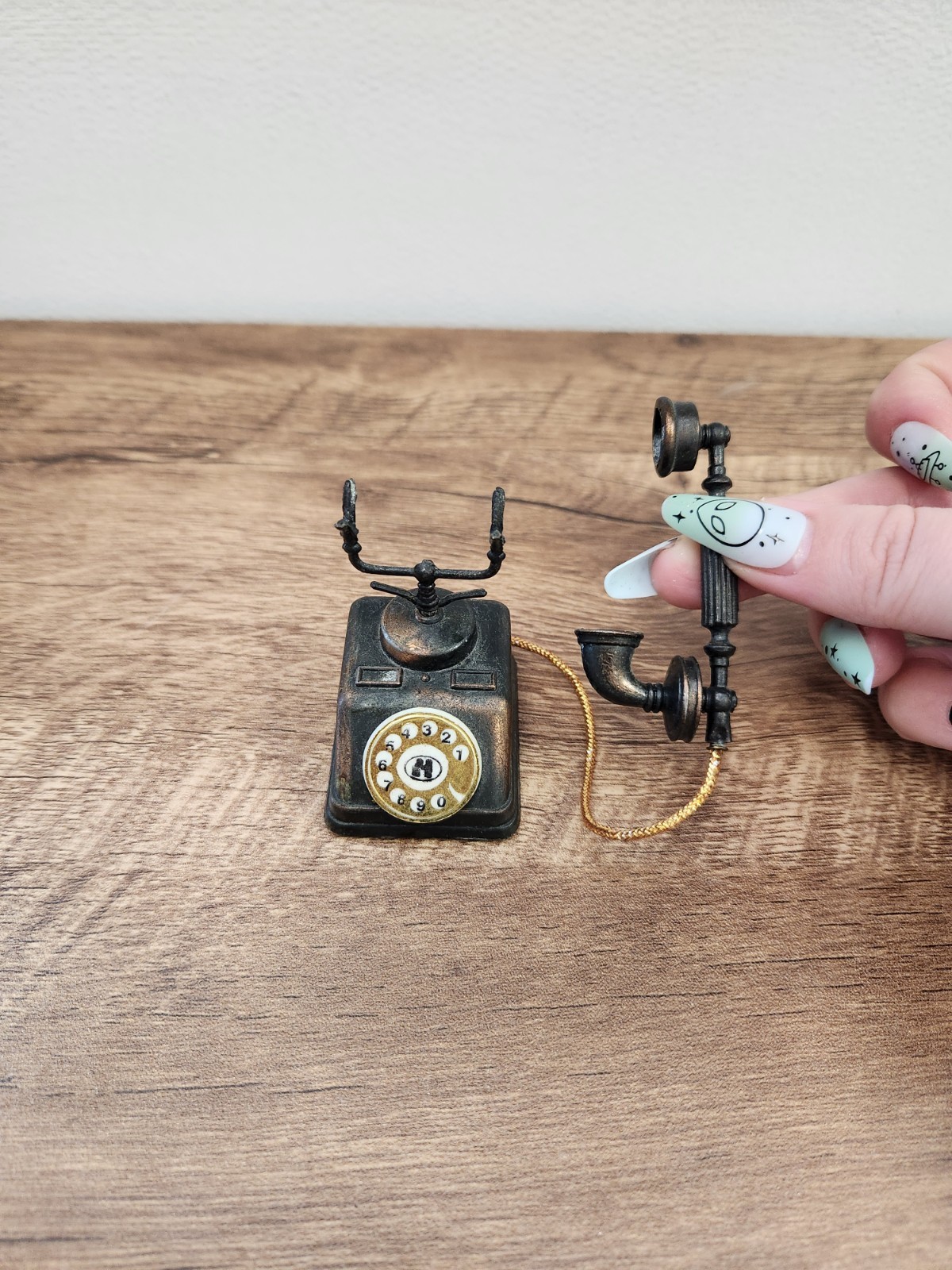 Die Cast Metal Vintage Phone Pencil Sharpener