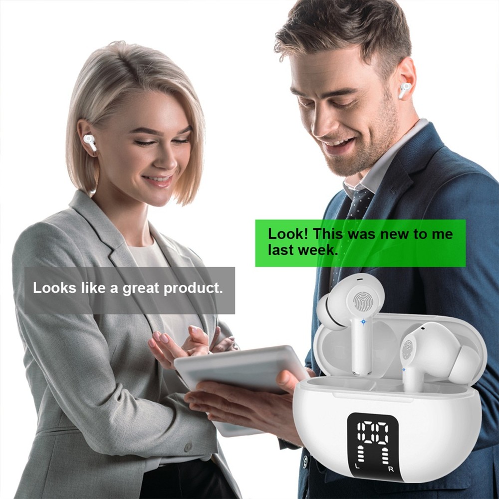 150+ Language Translator Earbud M10 Wireless Bluetooth Two Way Translator Device