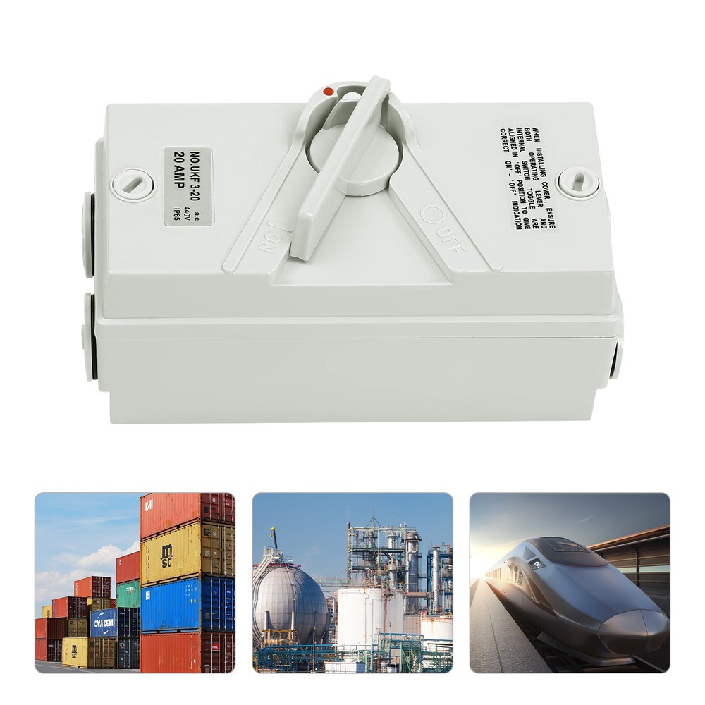 3 Pole Positions Safety Isolation Switch Safety Isolation Switch Wall Mounted
