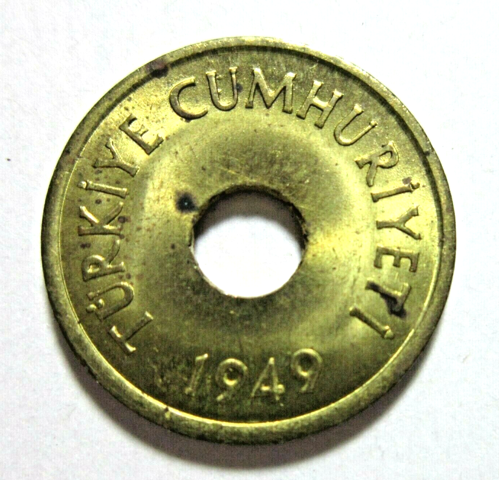 TURKEY. 1 KURUS, 1949.