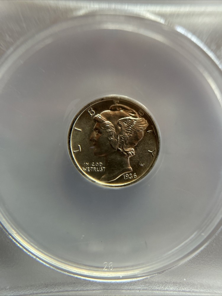 1936-S Mercury Dime 10-C
