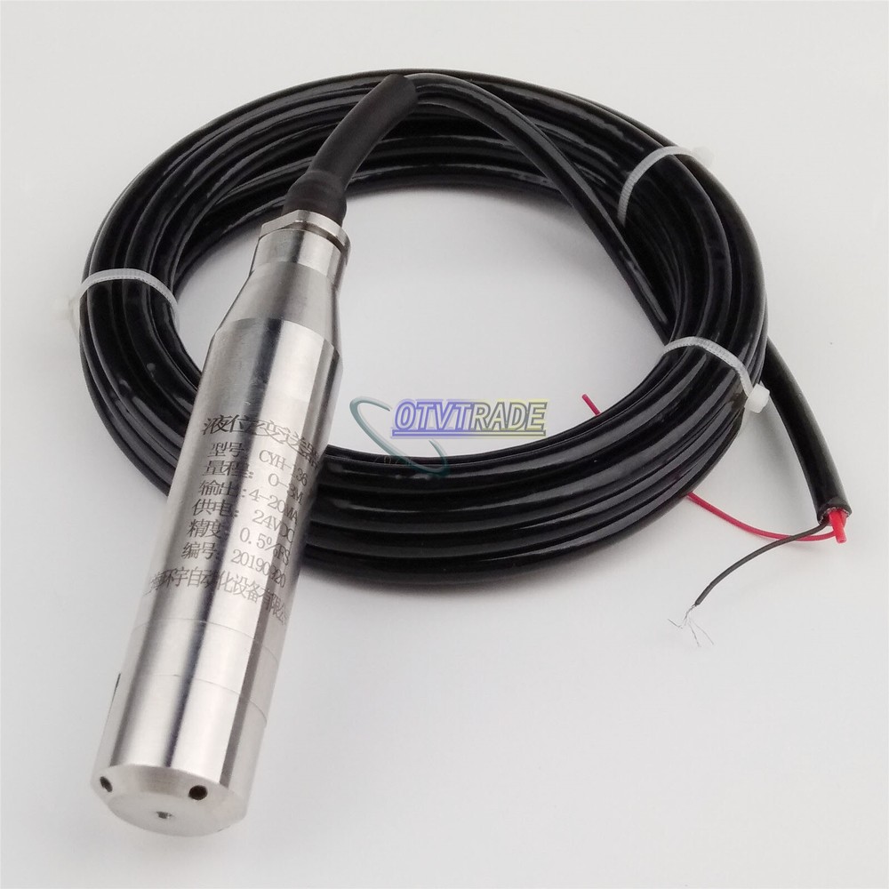 4-20MA 0.5m Range Water Level Transmitter Liquid Level Transducer Sensor