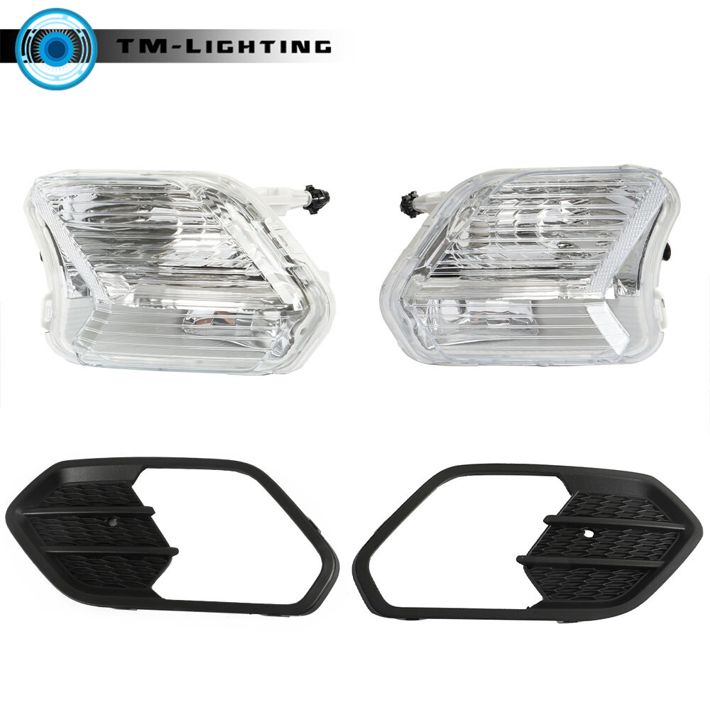For 2017-2019 Ford Escape Kuga Driving Fog lights Lamps w/Cover Left&Right Side