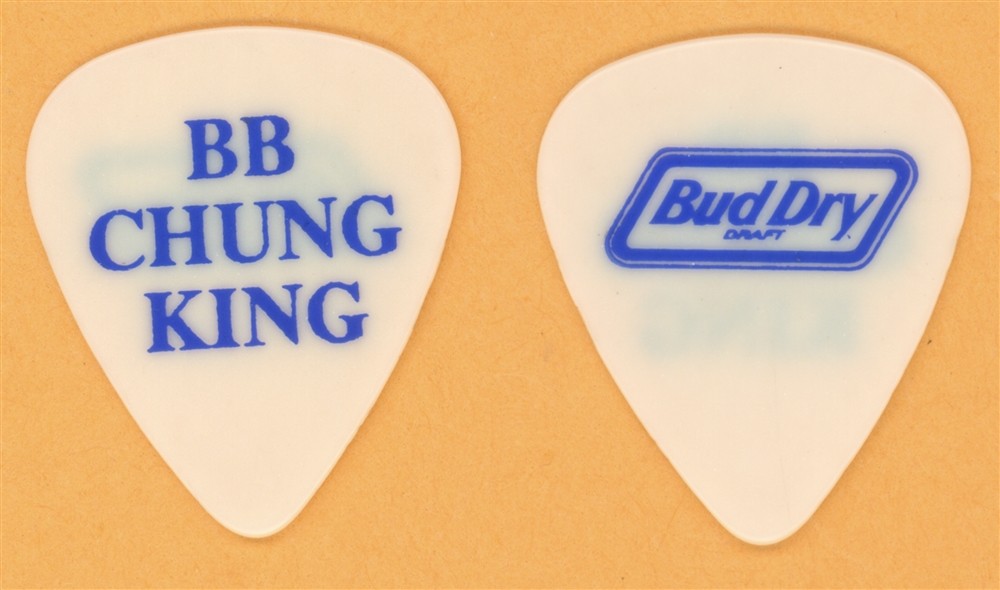 BB Chung & Screaming Buddah Heads Vintage Tour Guitar Pick