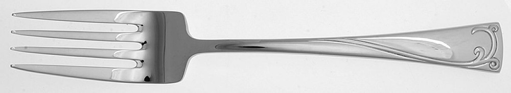 Oneida Silver Lyric  Cold Meat Serving Fork 8547484