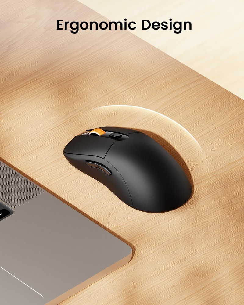 Bluetooth Wireless Mouse, USB C Mouse, EM15 Rechargeable Compact Portable Typ...