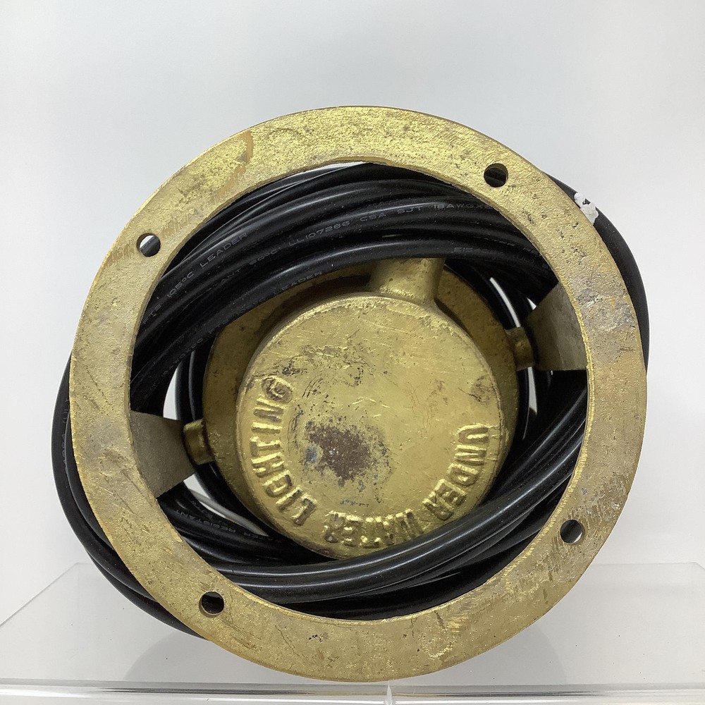 Orbit Evergreen 5500 Solid Brass Round 50W Adjustable Underwater Pond Light 12 V