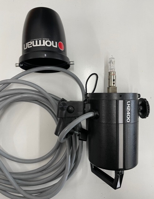 Norman P800 strobe unit plus lights and stands