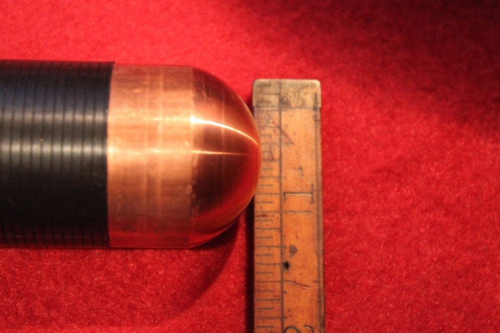 1 1/4" Solid Head Copper Bopper - Copper Billets, Flint knapping tool, arrowhead