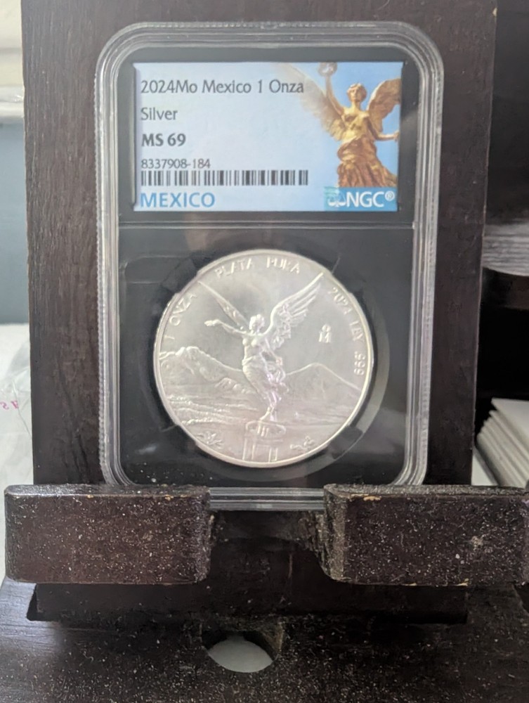 2024mo Libertad Mexico 1 Onza Ms69
