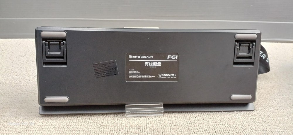 Gaming Keyboard Model F61 EWEADN