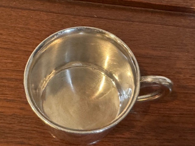 Vintage 950 Sterling Silver Baby Cup (46 grams)