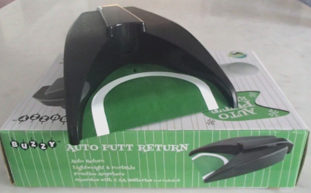 BUZZY Golf Auto Putt Return Device/Training Aid, practice anywhere - NIB, RV$35