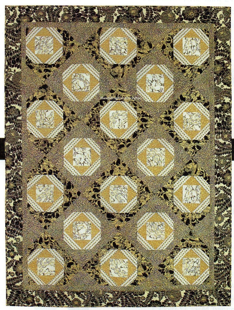 Gilded Butterflies Quilt Pattern Pieced JH