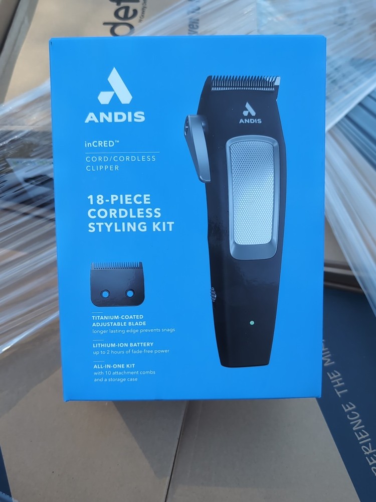 Andis 18 Piece Cordless Styling Kit