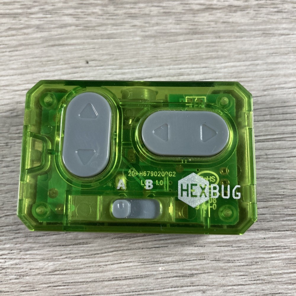 HexBug Battlebots Transparent Gray Handheld Robot Remote Control Only OEM