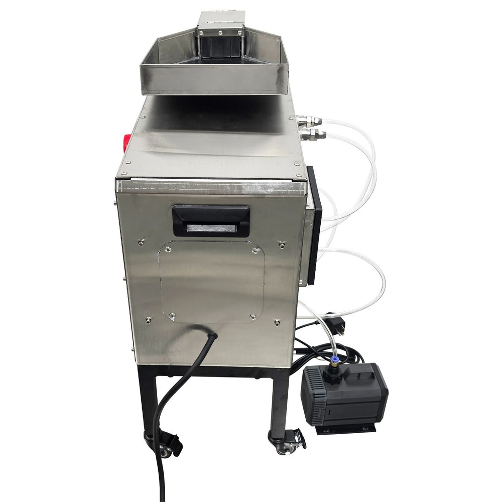 220V Horizontal Continuous Feeding Type Pulverizer Grinder Grain Mill Grinder
