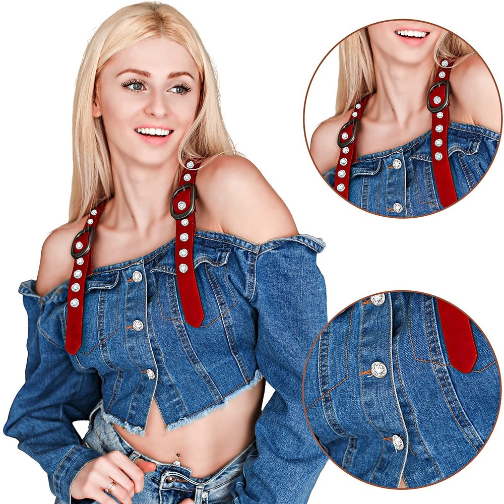 Rhinestone Rivets 600 Sets 6 Sizes White Clear Crystal Rapid Studs Silver