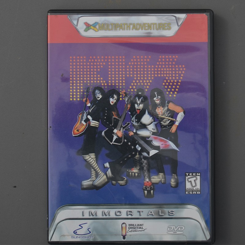 Kiss Immortals Multipath Adventures Digital Game SEALED DVD Ships Free In USA