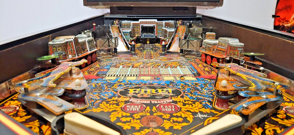 Fire! Pinball Machine Williams (1987) - 3527