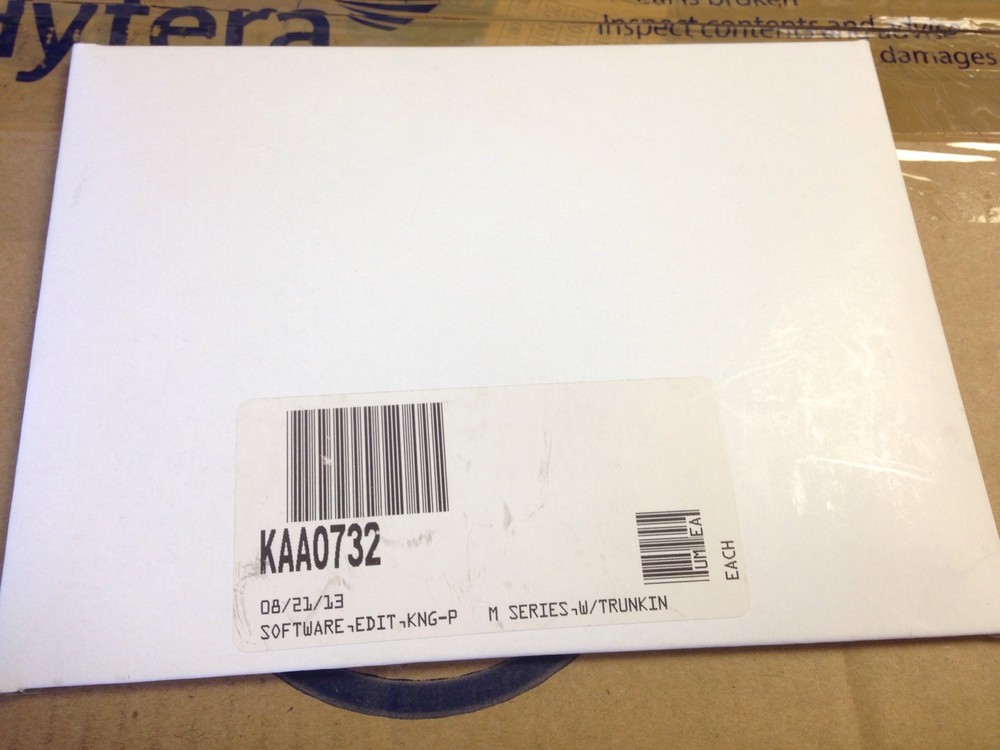 Bendix king KAA0732 Programming Software W/ Trunking KNG P - KNG M radios