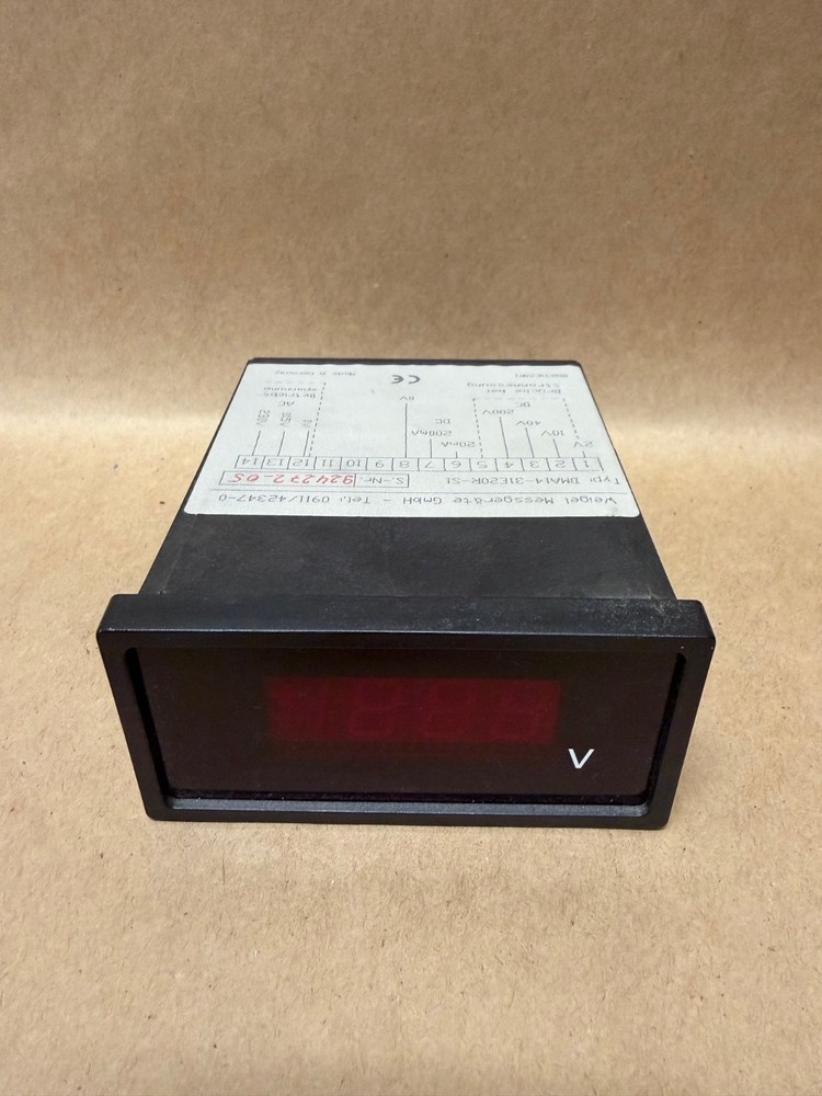 Weigel Messgerate DMA14-31E20R-S1 Measuring Device