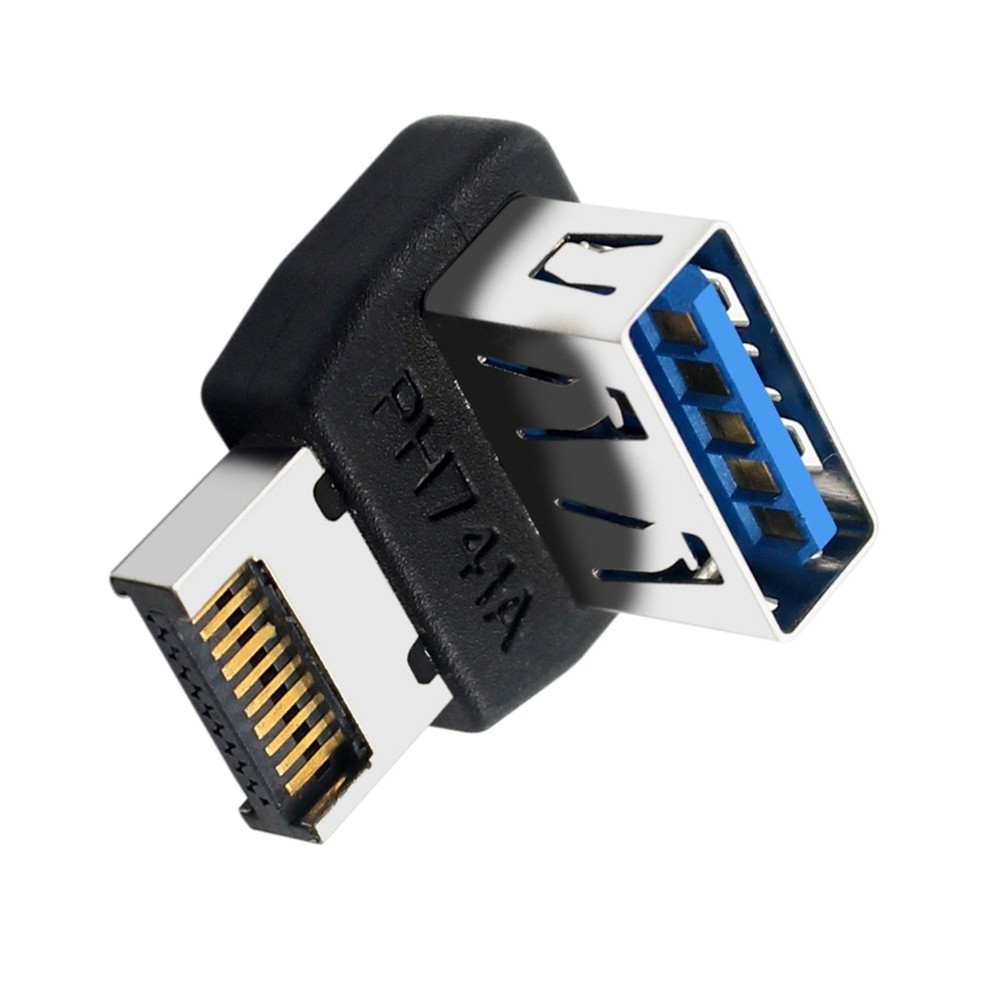Type E Converter TYPE-E to USB Adapter USB3.1 TYPE-E 90 Degree Converter9838