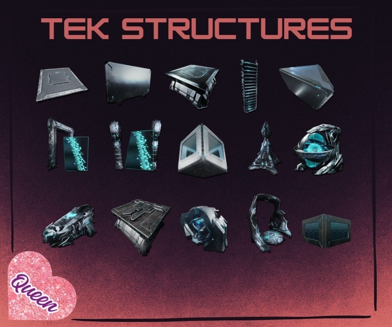ARK Survival Ascended PvE ✅ Tek Structures