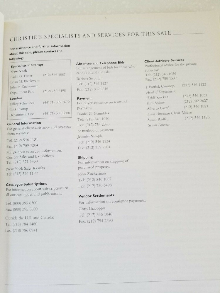 United States Stamps and Covers 1995 by Christies Softcover Good Condition