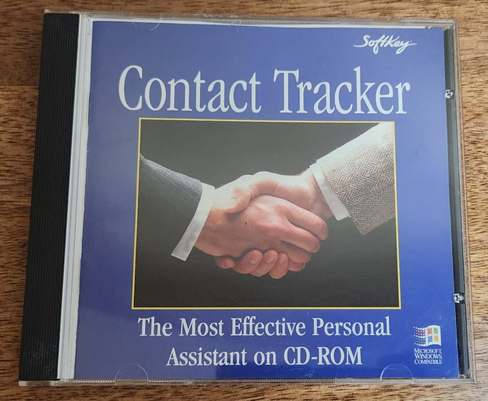 Contact Tracker (PC-CD, 1995) for Windows & DOS