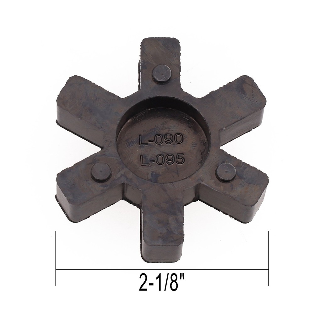 L-095 Jaw Coupling Insert Urethane Material Vibration-damping Enhanced Stability