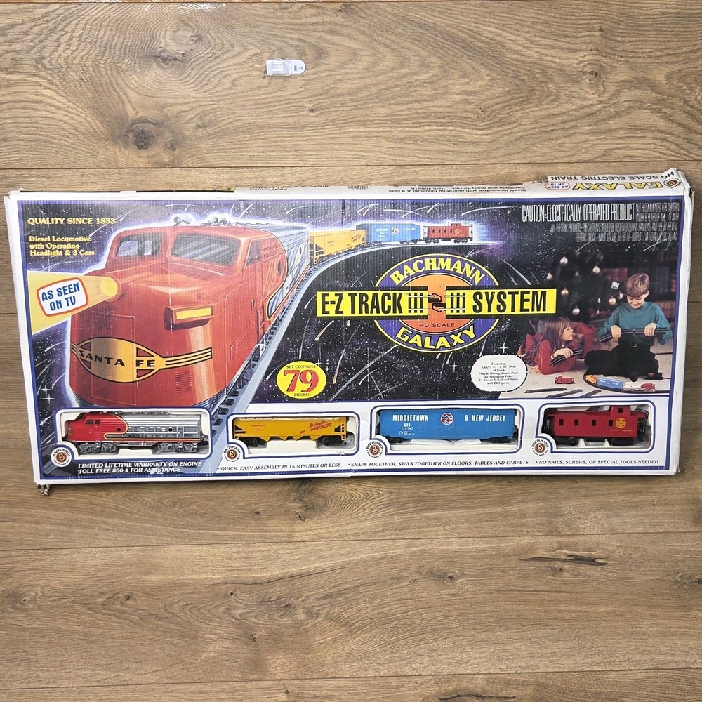 Bachmann Galaxy Ho Scale Train Set #00610 *Incomplete