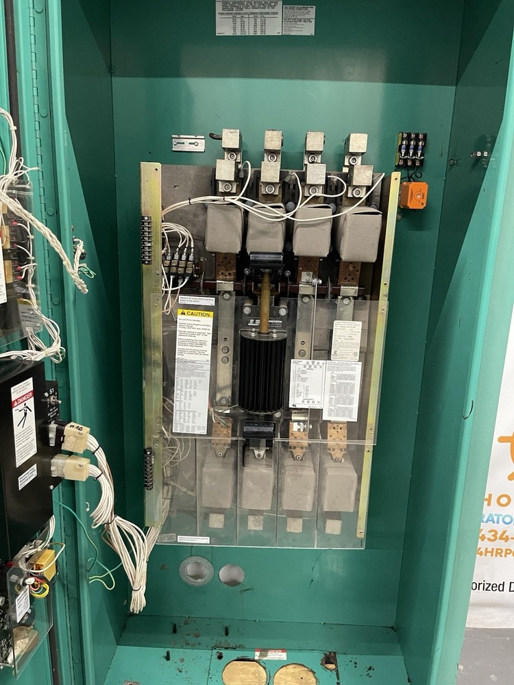 800 Amp Cummins Automatic Transfer Switch - 480v 3 Phase - Nema 3R