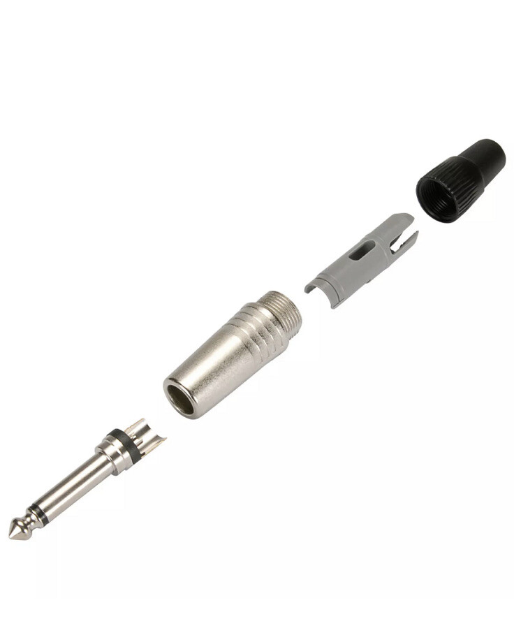 Neutrik NP2C 1/4" Mono Plug Nickel