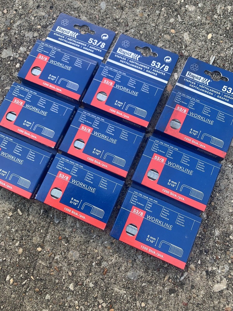 Rapid Staples. 53/8