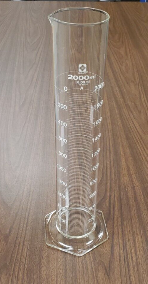 2000ML GRADUATED CYLINDER, CLASS A