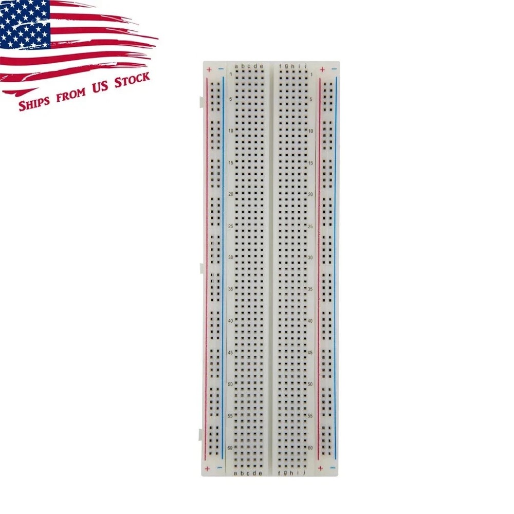 MB-102 830 Point Prototype PCB Solderless Breadboard Protoboard