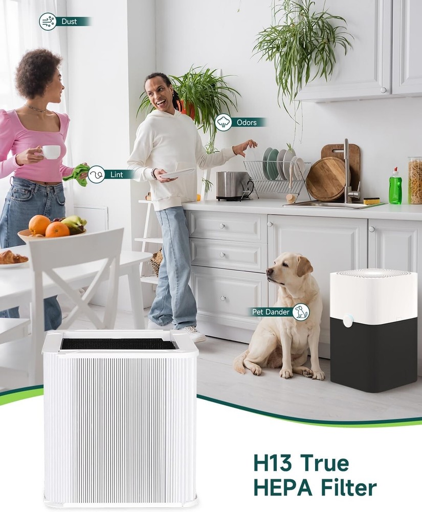 For Blue Pure 211+ Replacement Filter Particle + Activated Carbon Filter US US