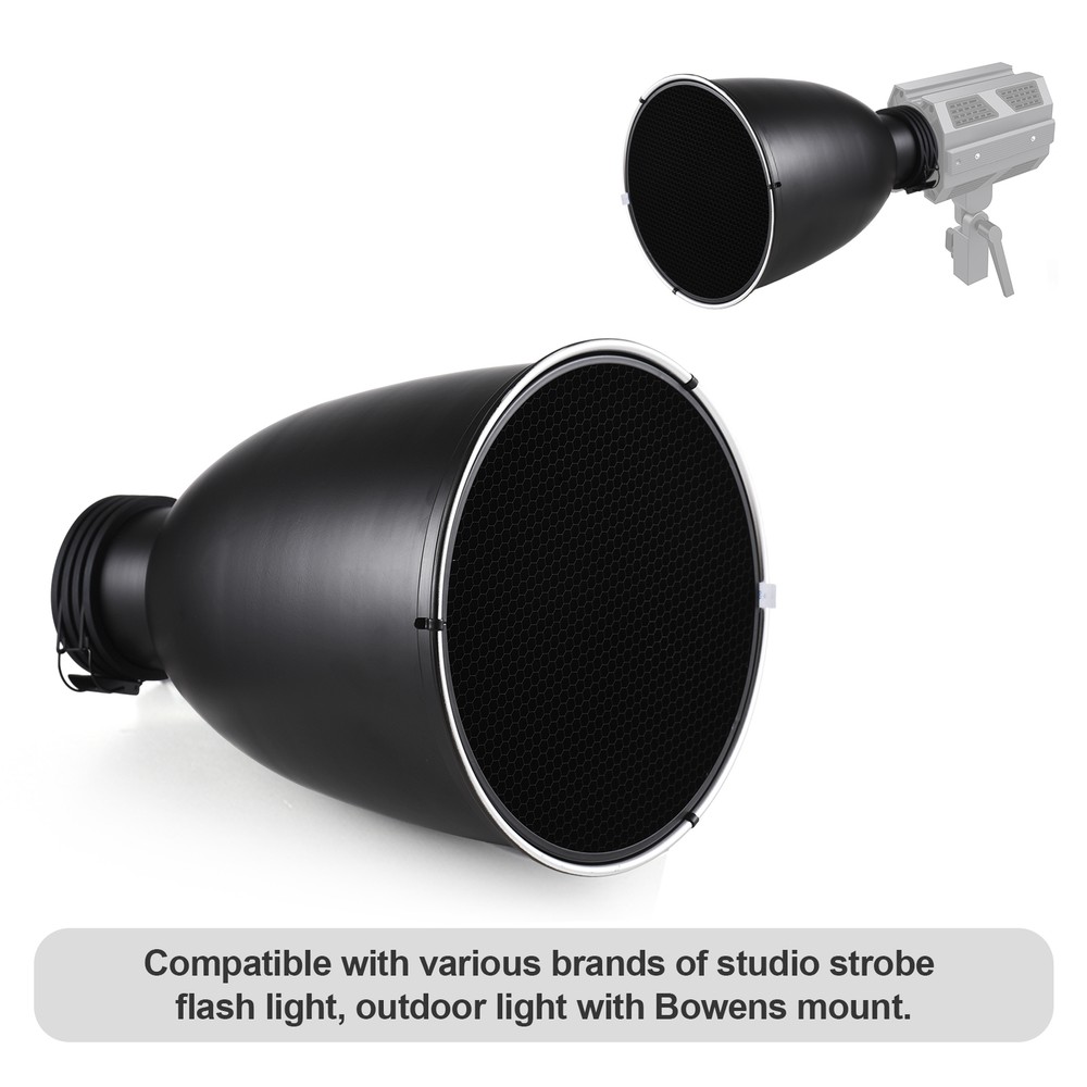 Lamp Shade Dish Reflector Diffuser for Profoto Mount Studio Flash Light W1T0