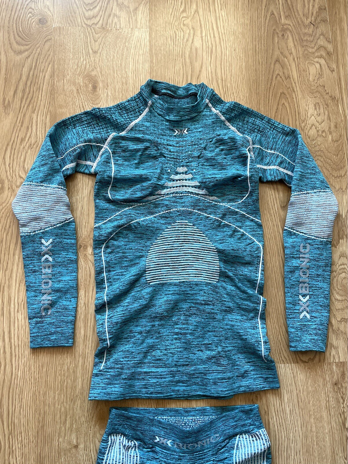 X-BIONIC Thermo Compression Base Layer Set Suit LS T-Shirt 3/4 Pants Size S/M