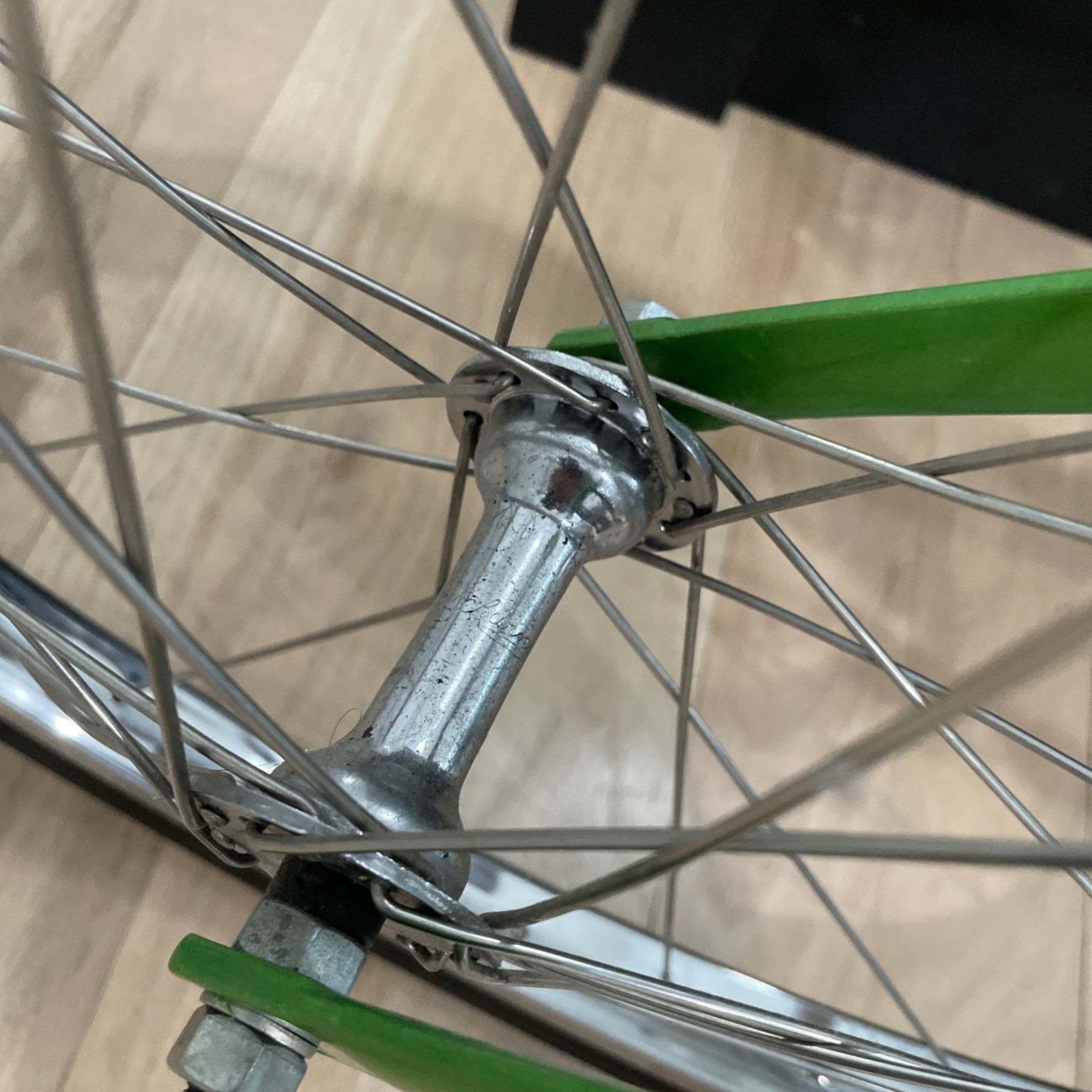 Schwinn Stingray 1963 1/2 Flamboyant Lime Green Solo Polo (Beautiful)