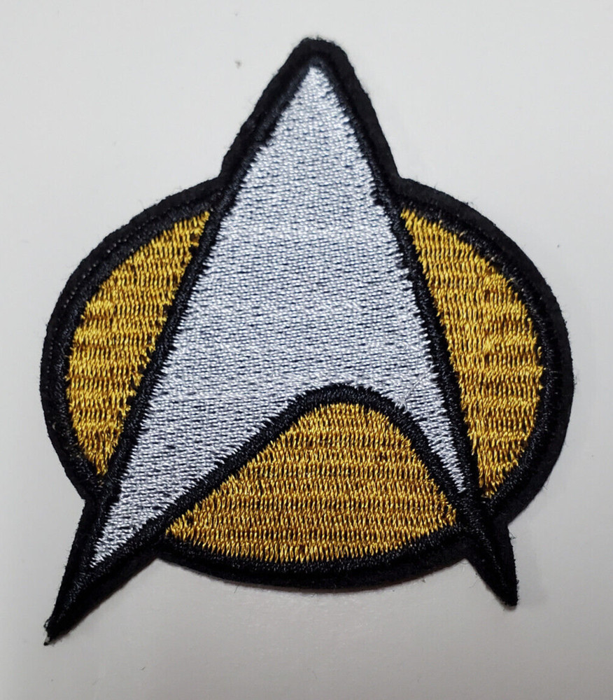 Star Trek:  Next Gen Communicator Insignia 2" Patch-USA Mailed