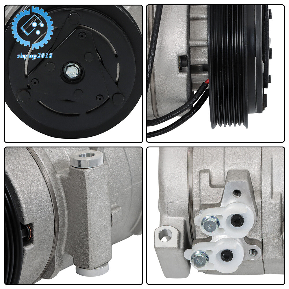 A/C AC Compressor w/Clutch Fit for 2005-2007 Honda Odyssey 2005-2008 Pilot 3.5L