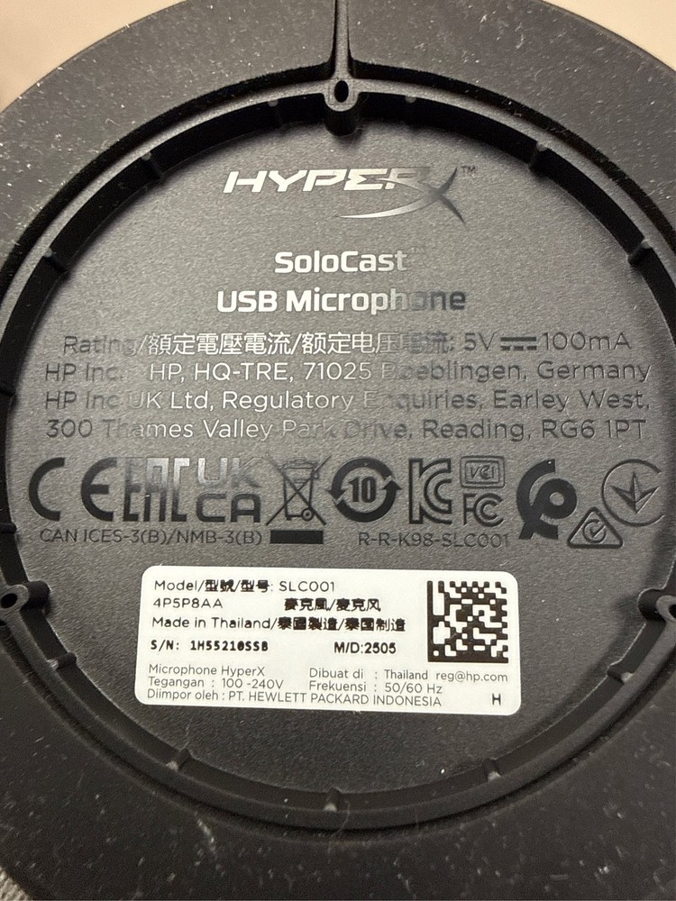 HyperX SoloCast USB Microphone