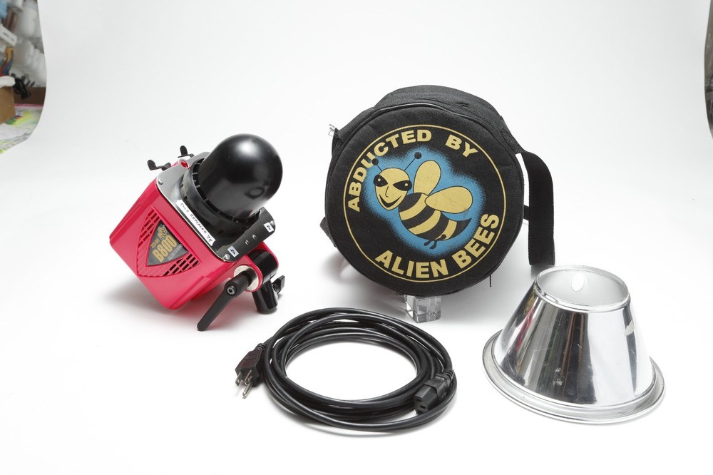 Pink Alien Bees B800 STUDIO Light 320WS Studio Flash MONOLIGHT!! WORKS!!!