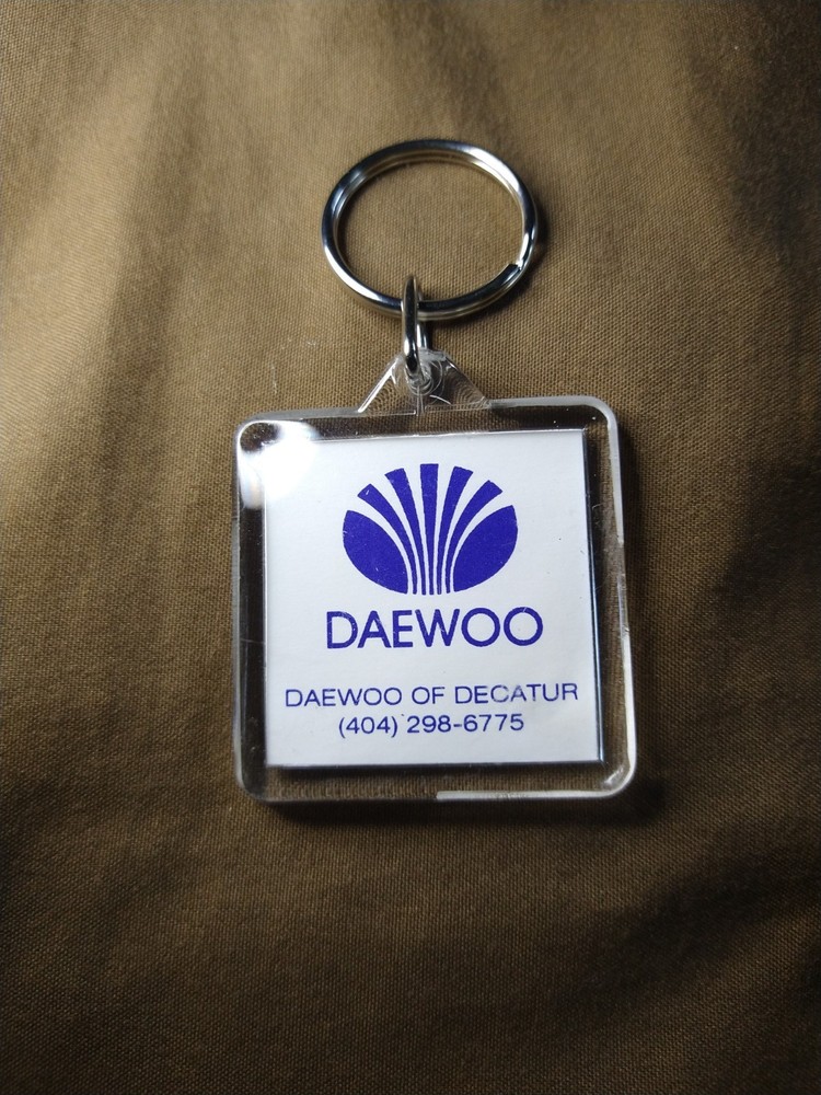 Daewoo Key Chain -NOS-