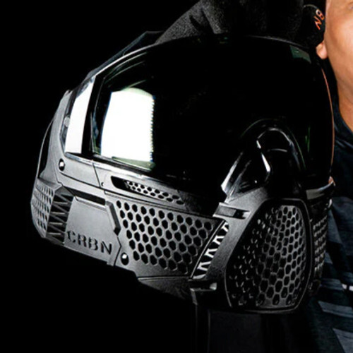 NEW CRBN ZERO BLACK GOGGLE - STORM FAN COMBO